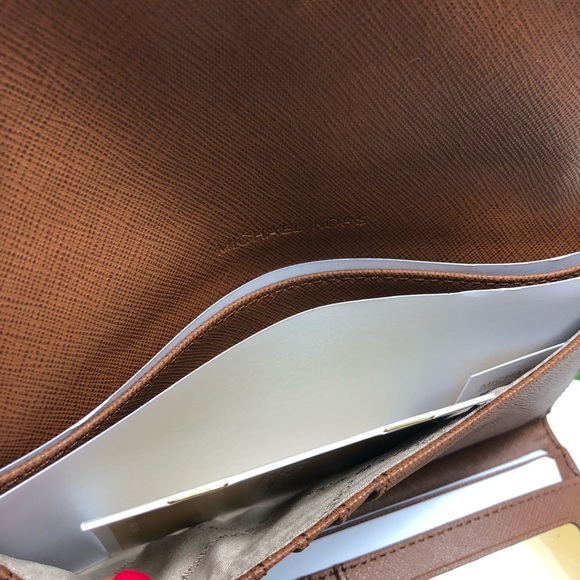 Michael Kors Jet Set travel Wallet Large trifold - Picture 4 of 8